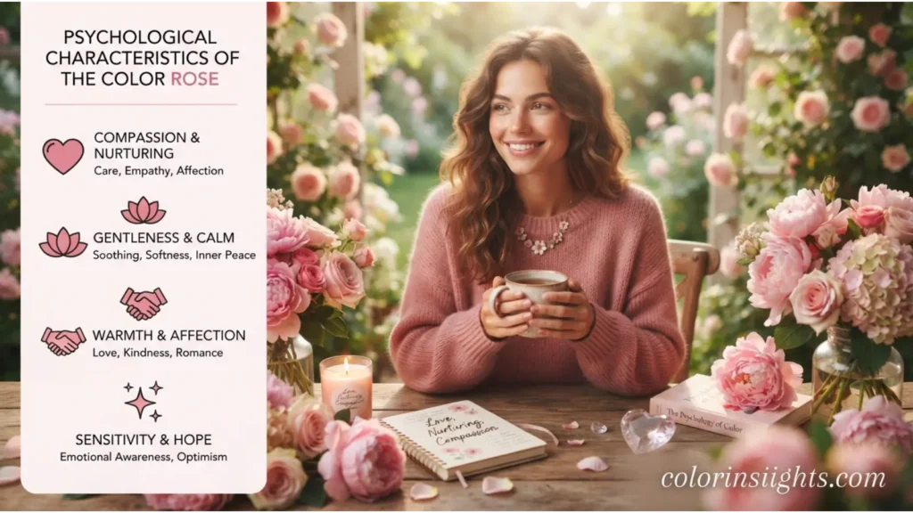 Psychological Characteristics of the Color Rose