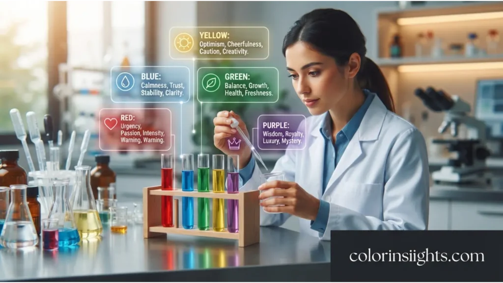 Psychological Characteristics of Different Discharge Colors