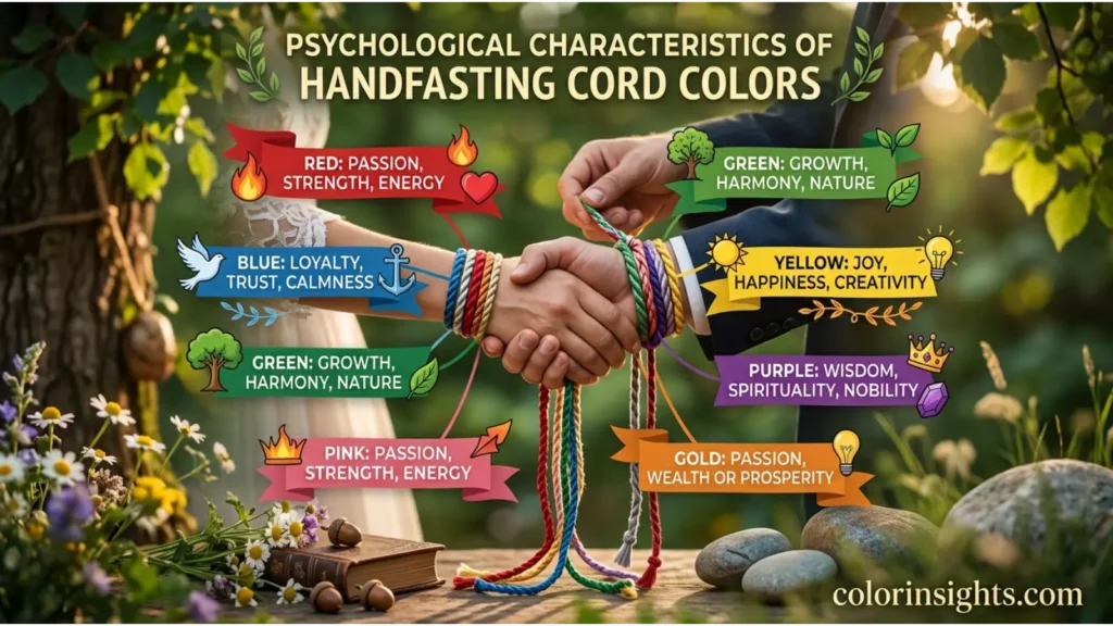 Psychological Characteristics of Handfasting Cord Colors