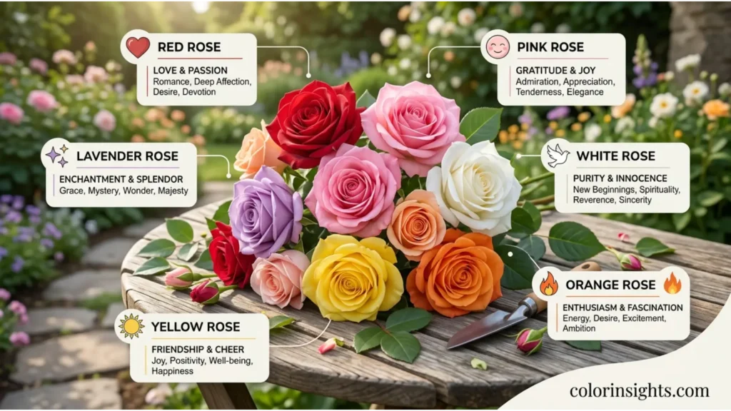 Psychological Characteristics of Rose Colors