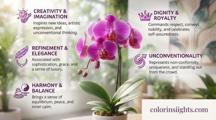 Psychological Characteristics of the Color Orchid