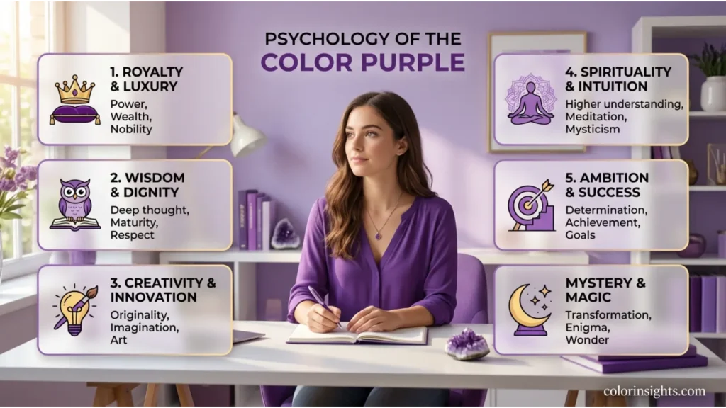 Psychological Characteristics of the Color Purple