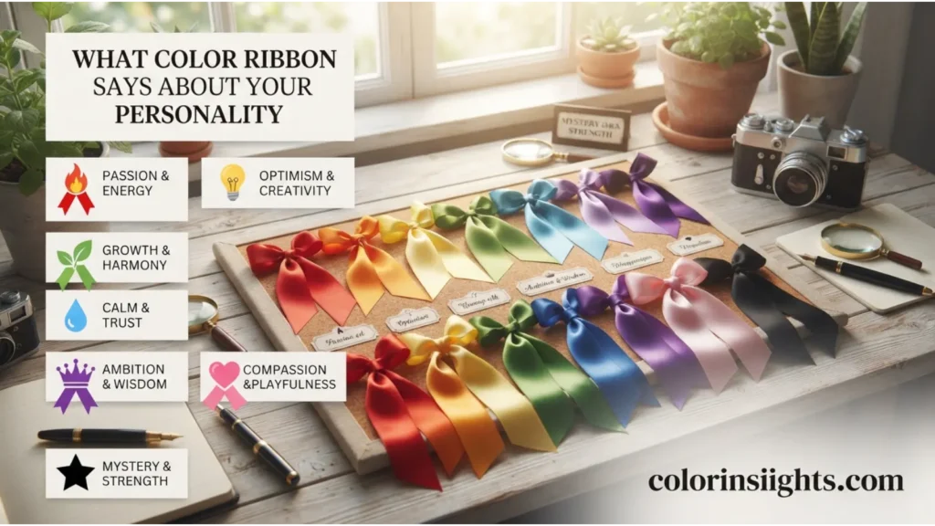 What Color Ribbon Says About Your Personality