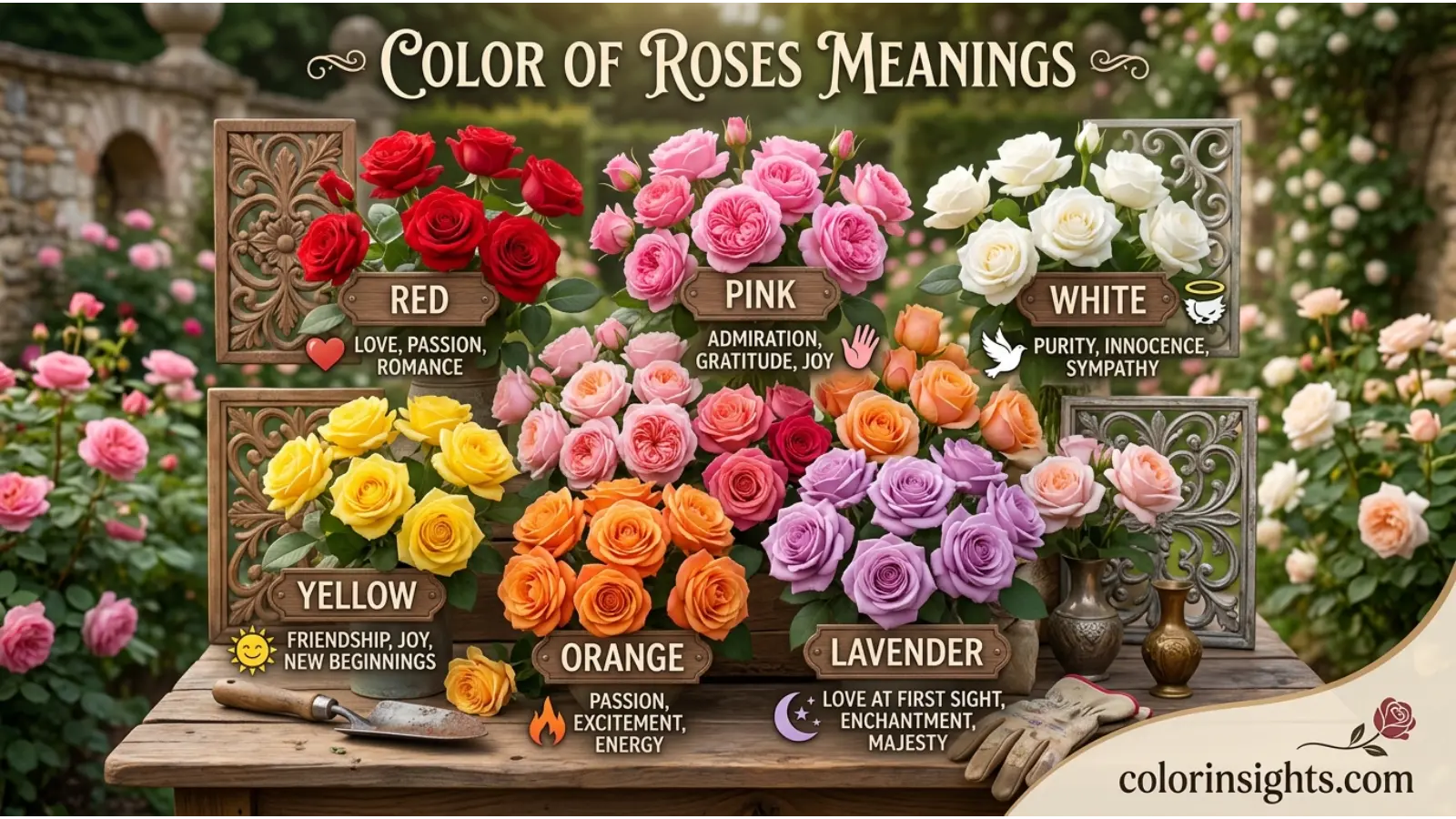 Color of Roses Meanings