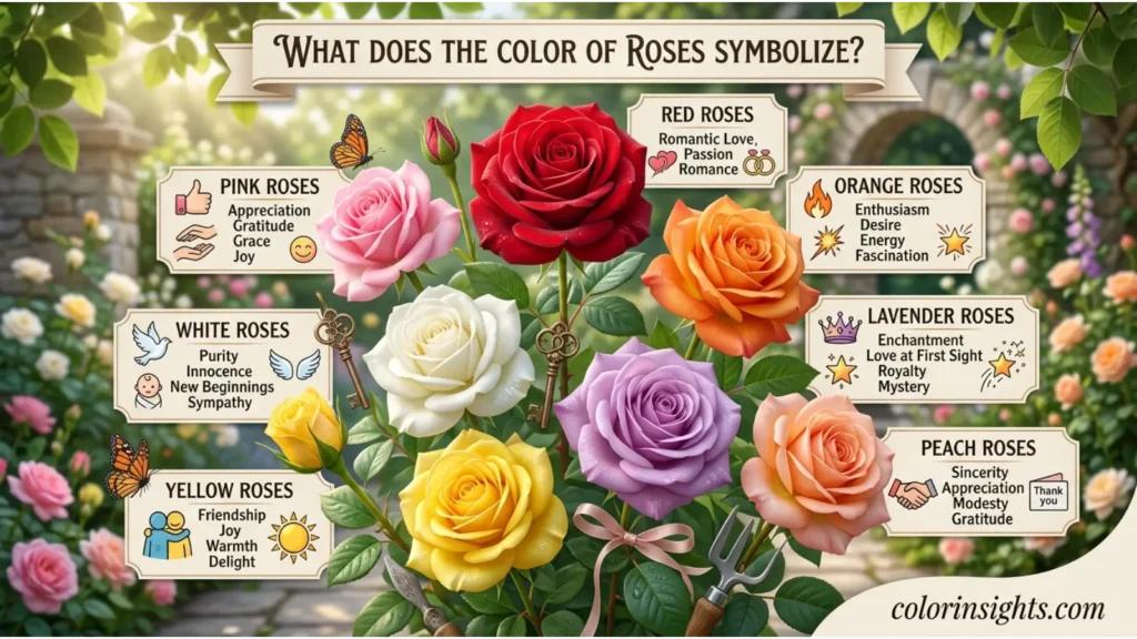 What Does the Color of Roses Symbolize
