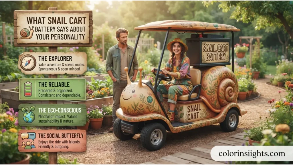What Snail Cart Battery Says About Your Personality