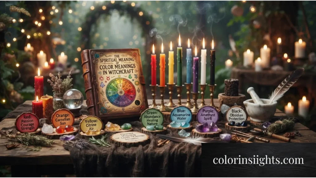 Spiritual Meaning of the Color Meanings in Witchcraft