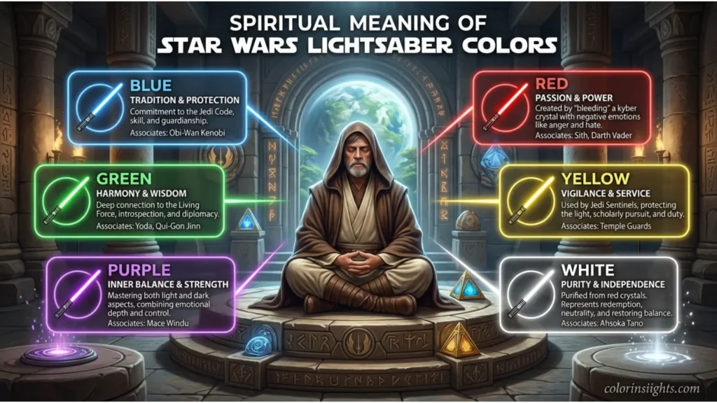 Spiritual Meaning of the Color Star Wars Lightsaber