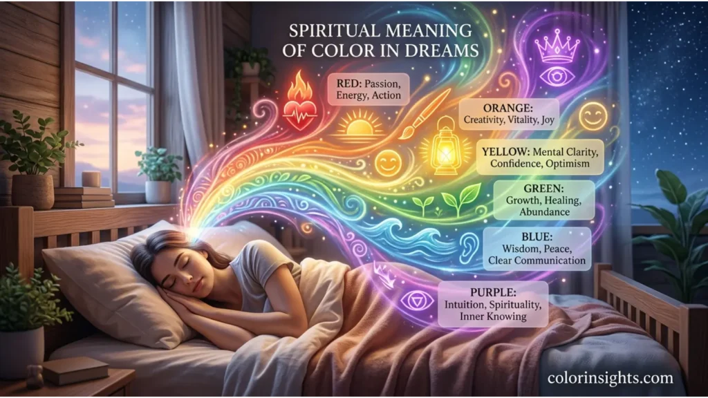 Spiritual Meaning of the Color Meanings in Dreams