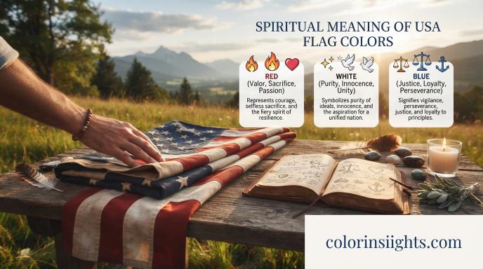 Spiritual Meaning of the Color Flag Colors Meanings USA