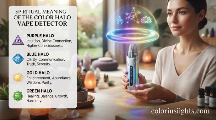 Spiritual Meaning of the Color Halo Vape Detector