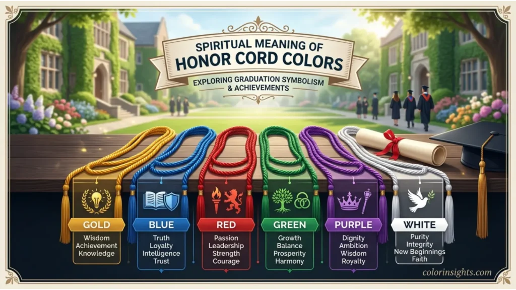 Spiritual Meaning of Honor Cord Colors