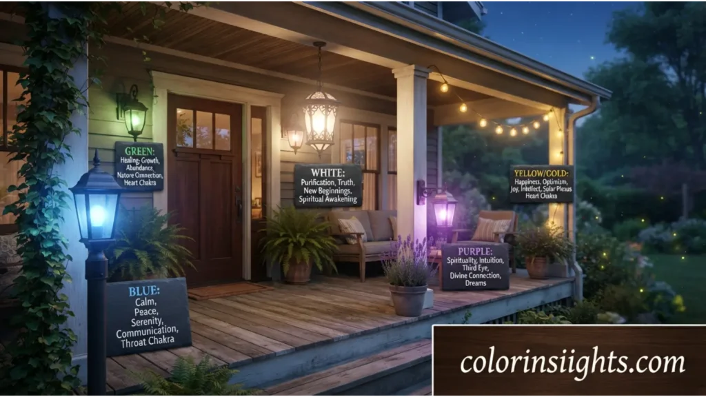Spiritual Meaning of Porch Light Color Meanings