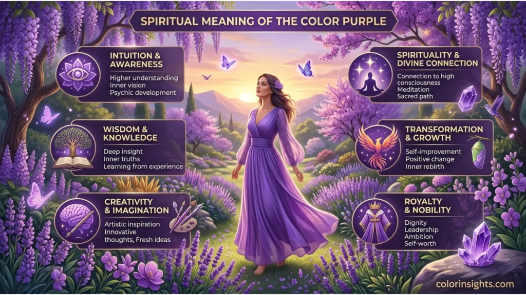 Spiritual Meaning of the Color Purple