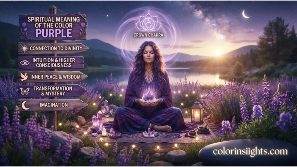 Spiritual Meaning of the Color Purple
