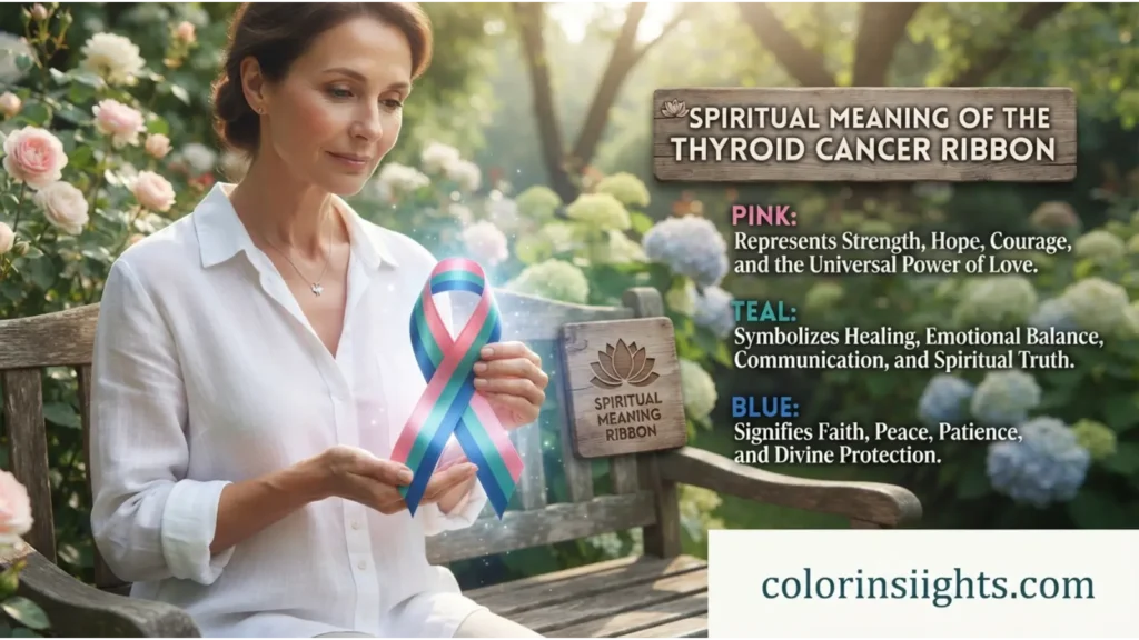 Spiritual Meaning of the Color Thyroid Cancer Ribbon