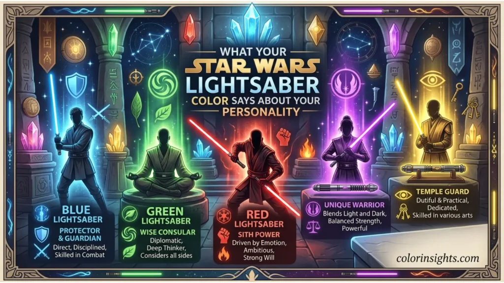 What Star Wars Lightsaber Says About Your Personality