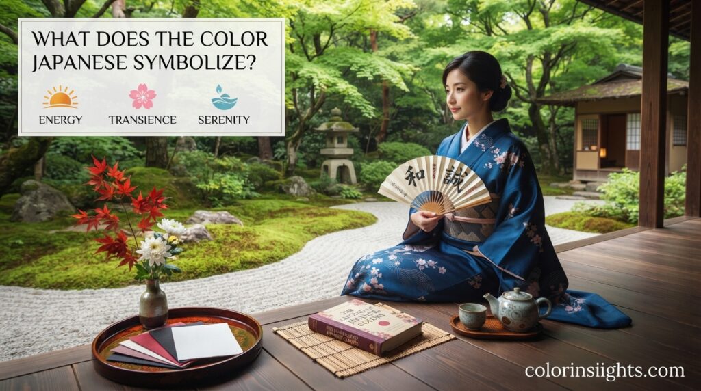 What Does the Color Japanese Symbolize?