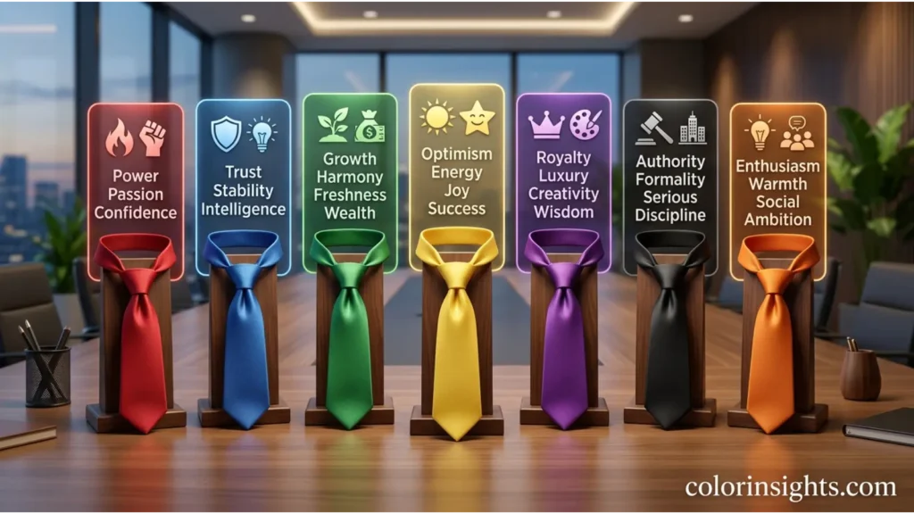 What Do Tie Colors Symbolize