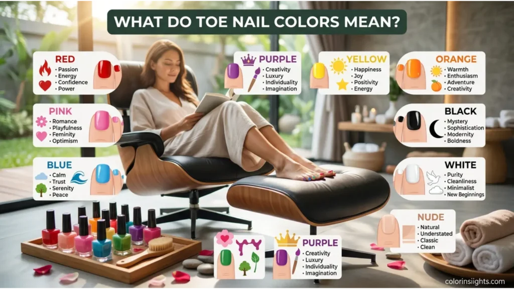 What Do Toe Nail Colors Mean