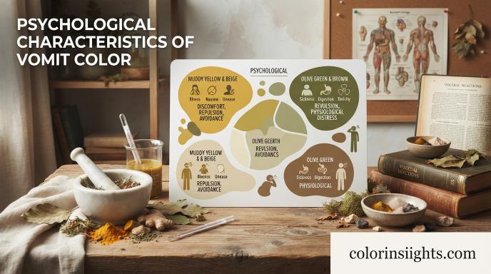 Psychological Characteristics of Vomit Color