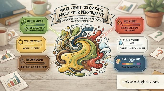 What Vomit Color Says About Your Personality