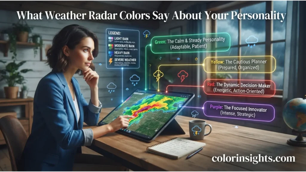 What Weather Radar Colors Say About Your Personality