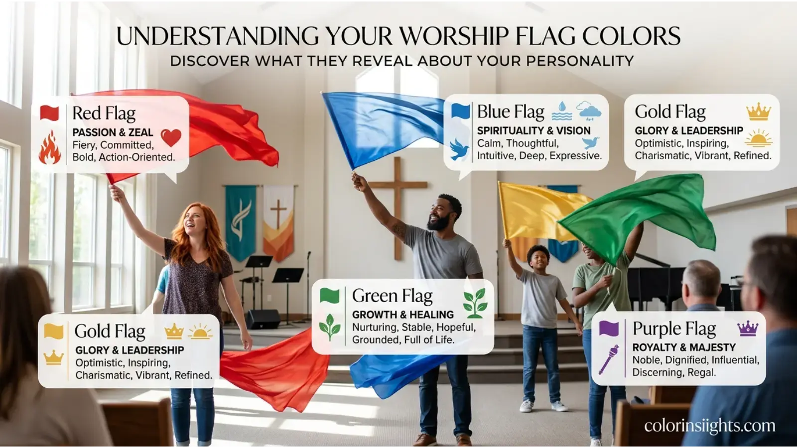 Worship Flag Color Meanings