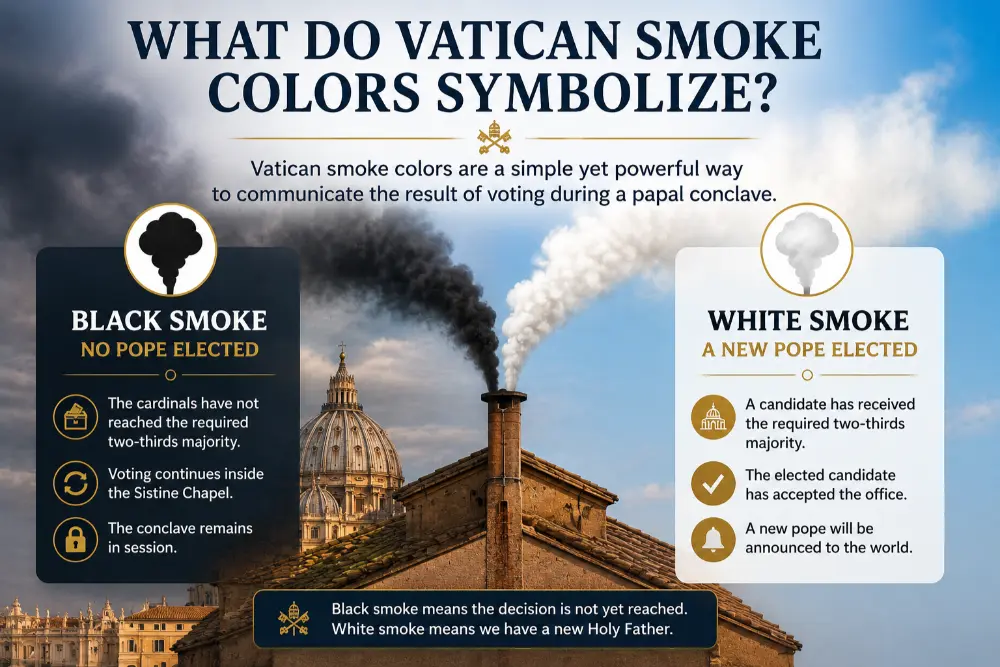 What Do Vatican Smoke Colors Symbolize?