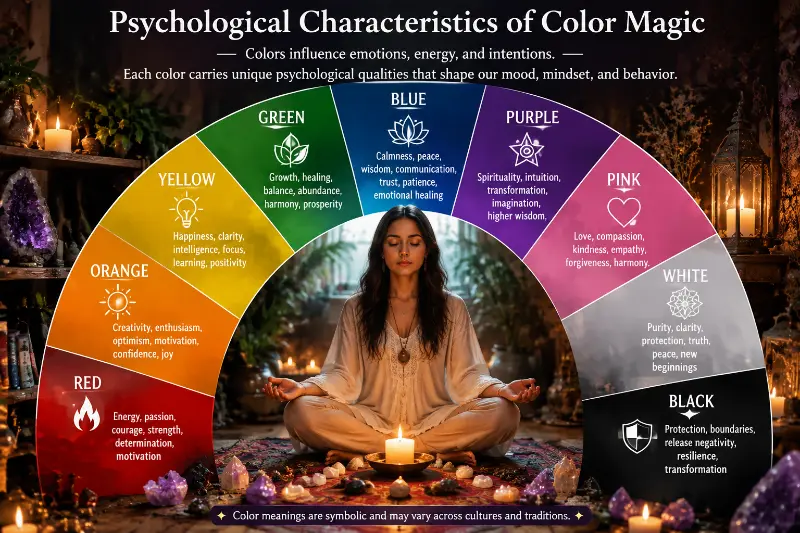 Psychological Characteristics of Color Magic