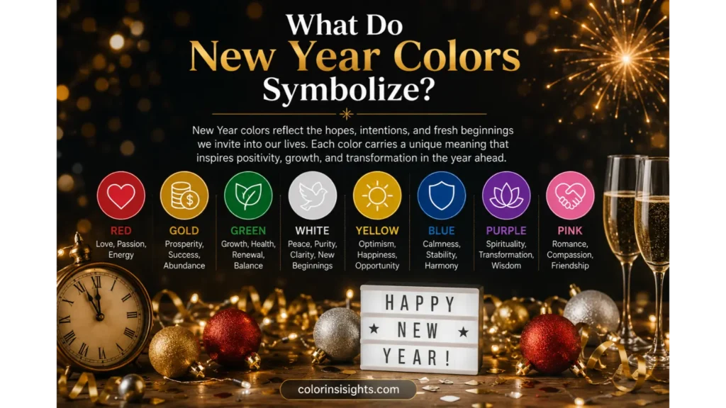What Do New Year Colors Symbolize?