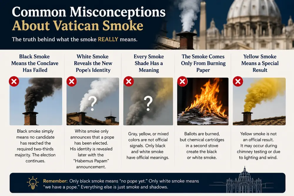 Common Misconceptions About Vatican Smoke