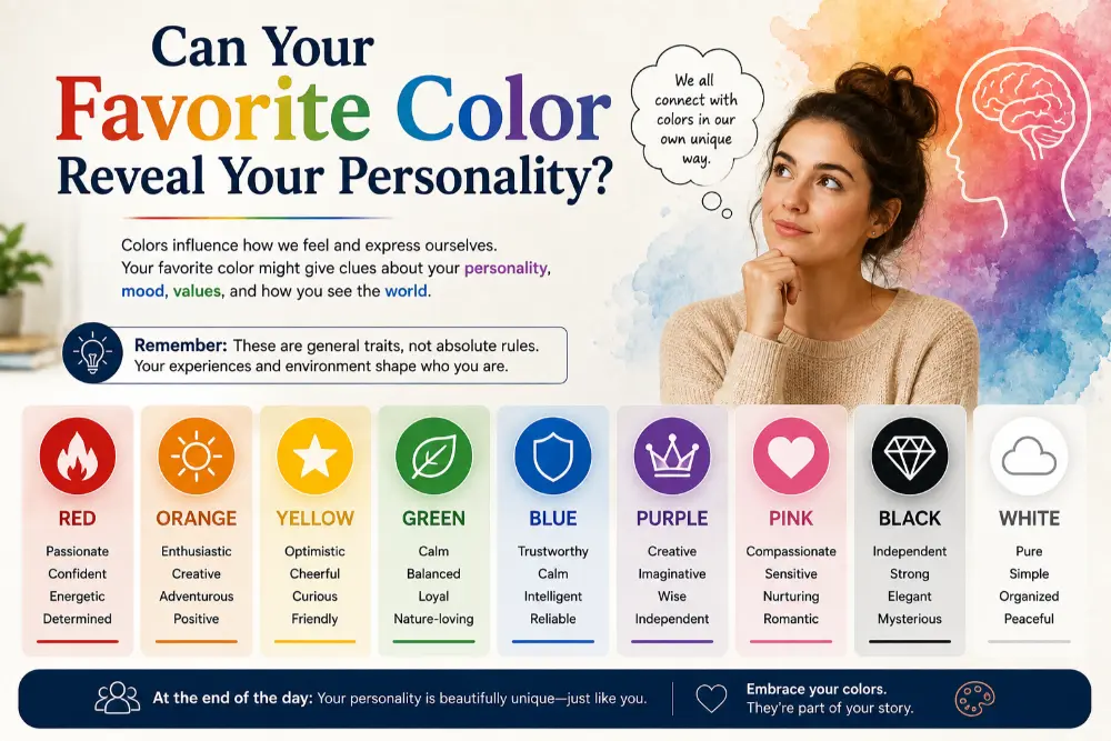Can Your Favorite Color Reveal Your Personality?