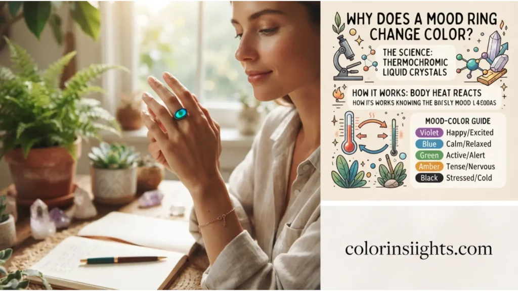 Why Does a Mood Ring Change Color When Your Mood Changes?