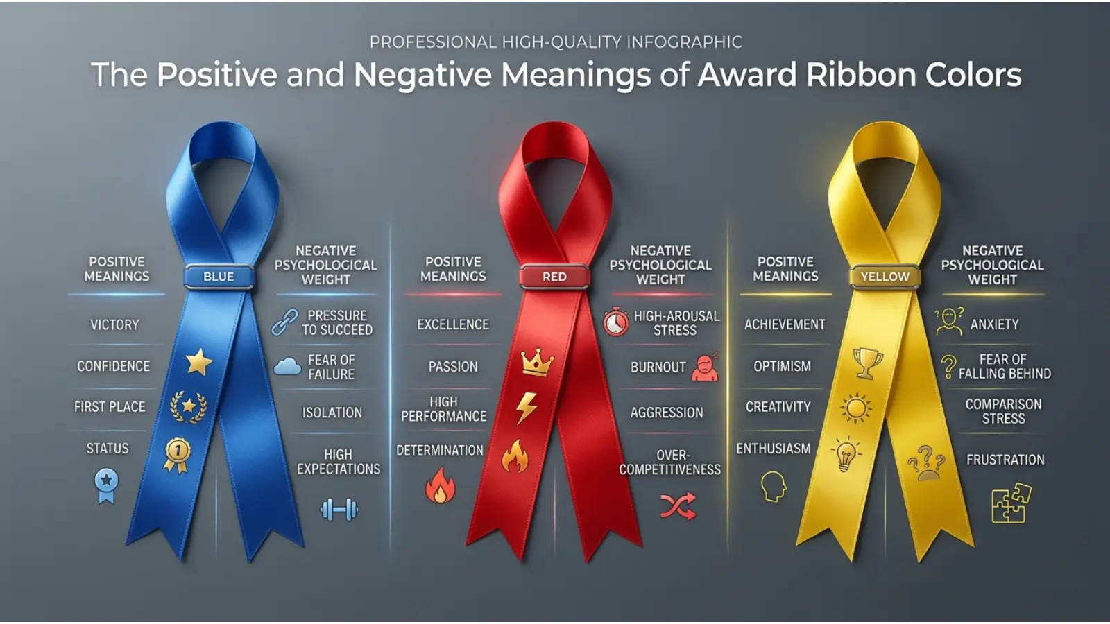 What Award Ribbon Colors Say About Your Personality