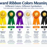 award ribbon color meanings