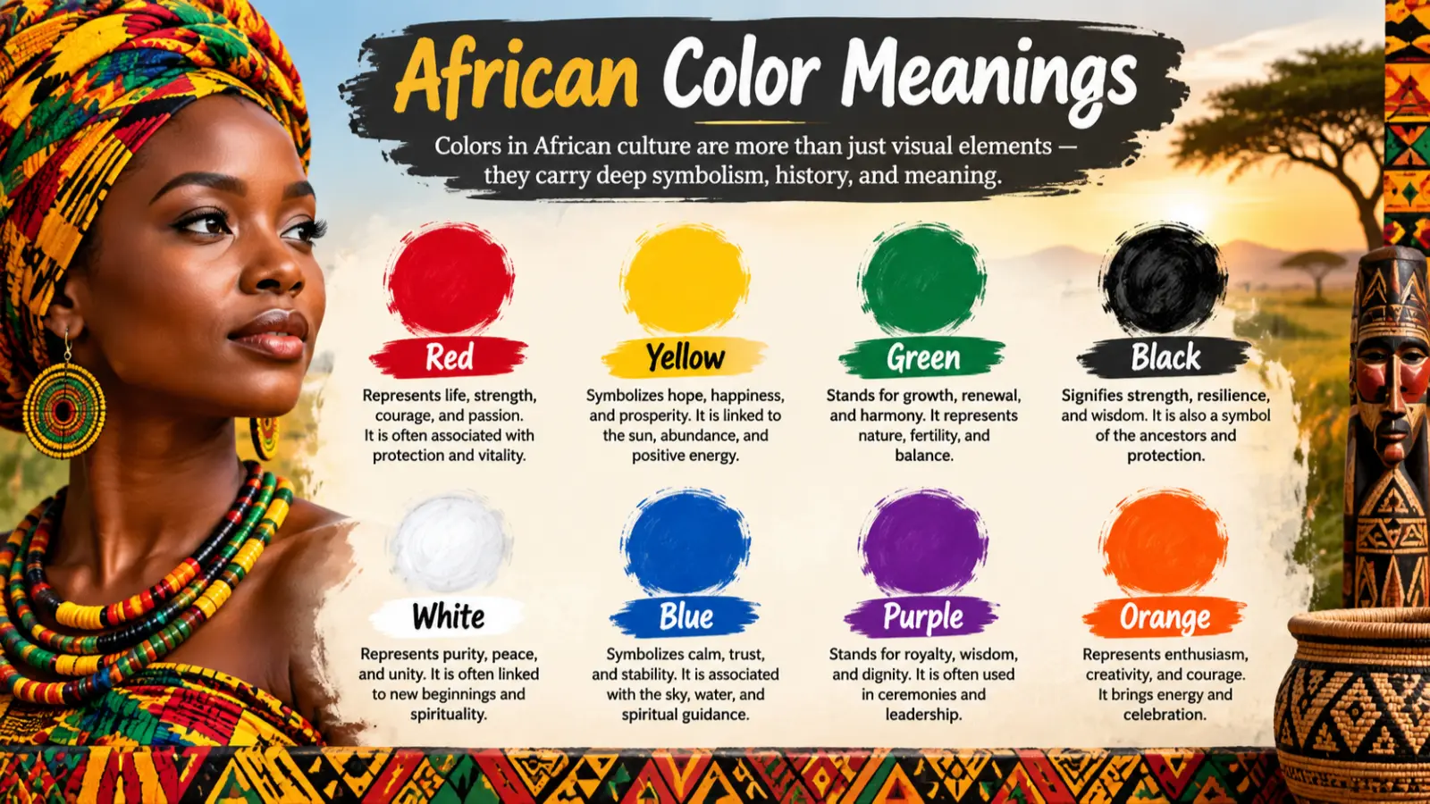 african color meanings