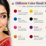 different color bindi meanings