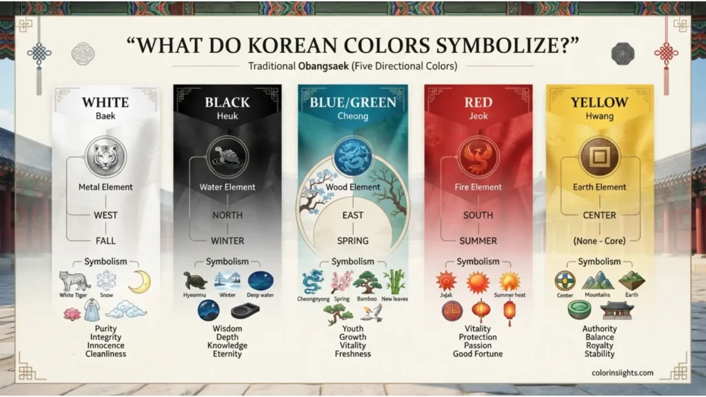 What Do Korean Colors Symbolize?