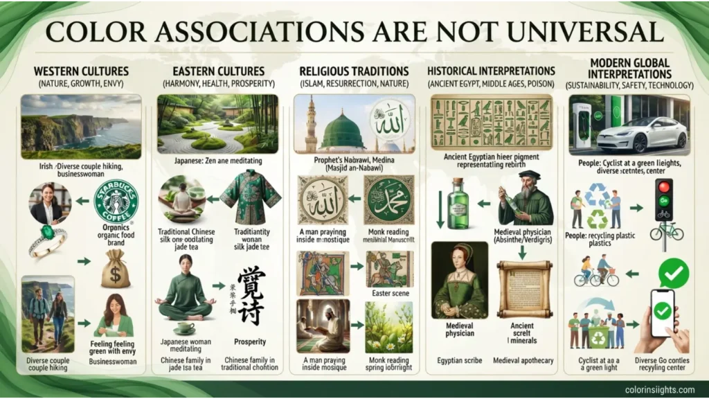 Color Associations Are Not Universal