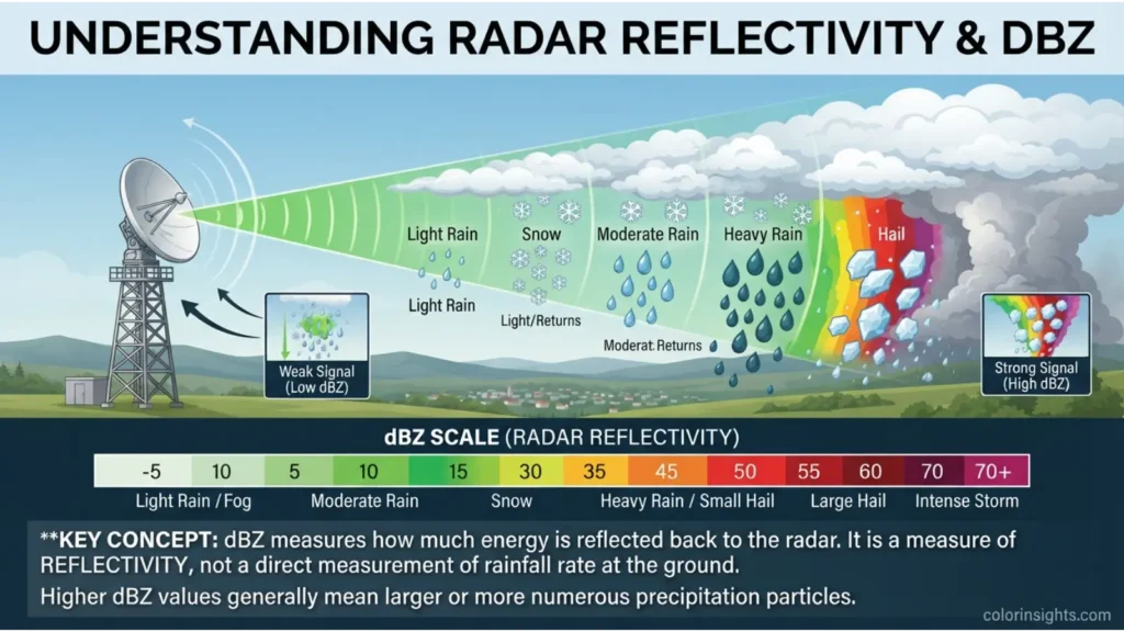 Weather Radar Color Meanings