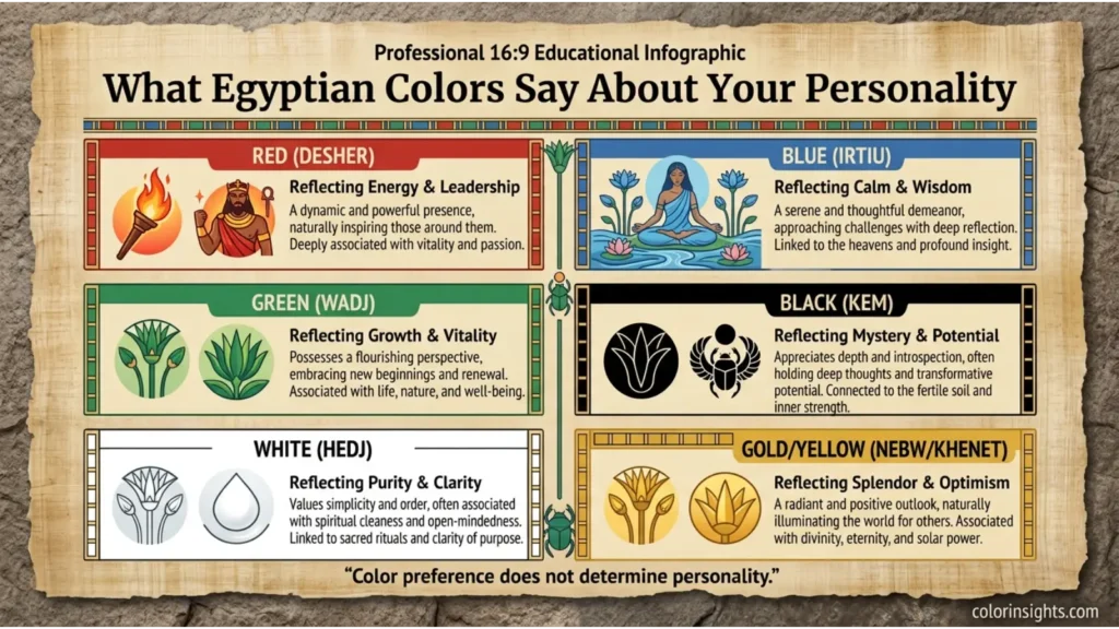 What Egyptian Colors Say About Your Personality