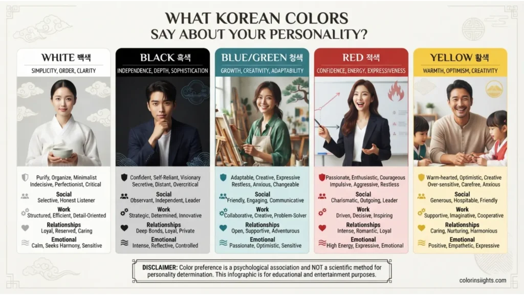 What Korean Colors Say About Your Personality