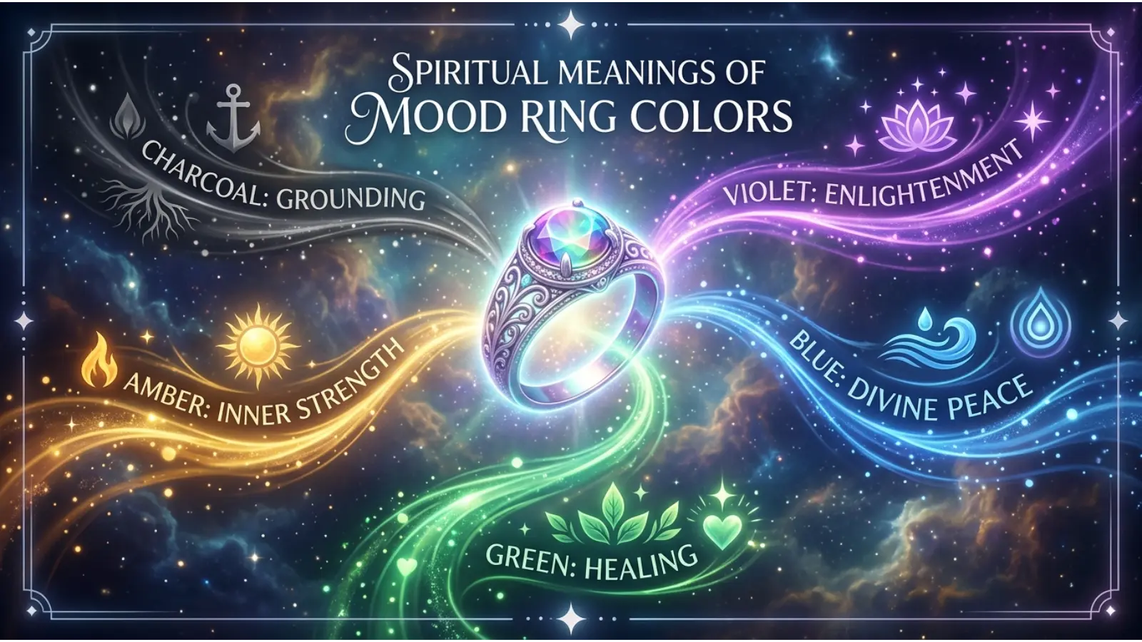 Spiritual Meaning of Mood Ring Colors
