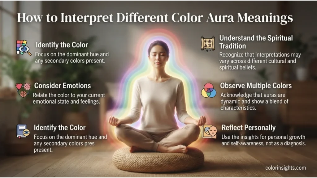 How to Interpret Different Color Aura Meanings