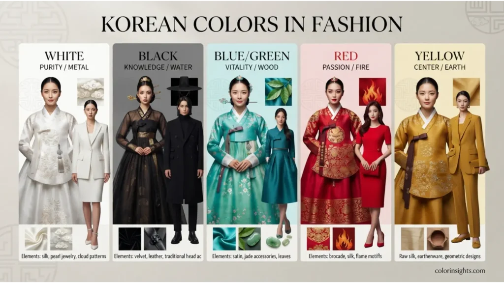 Korean Colors in Fashion