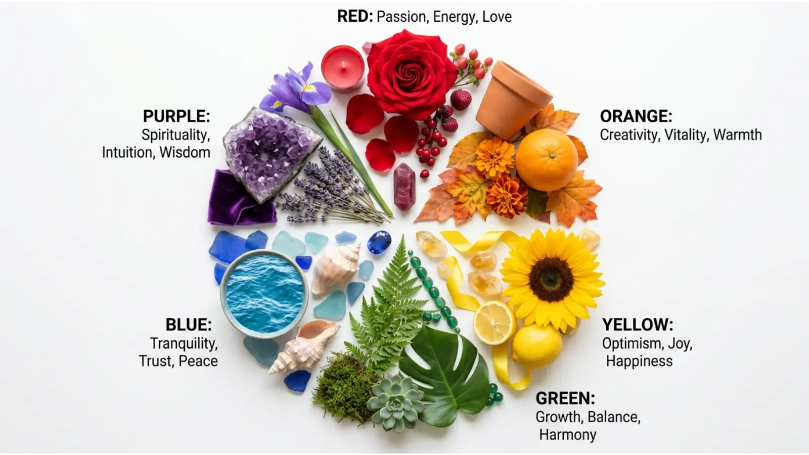 Color Wheel and Meanings