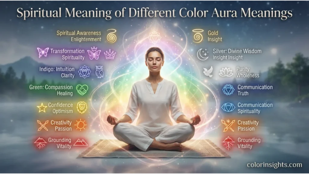 Spiritual Meaning of Different Color Aura Meanings
