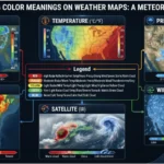 weather map color meanings