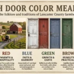 amish door color meanings
